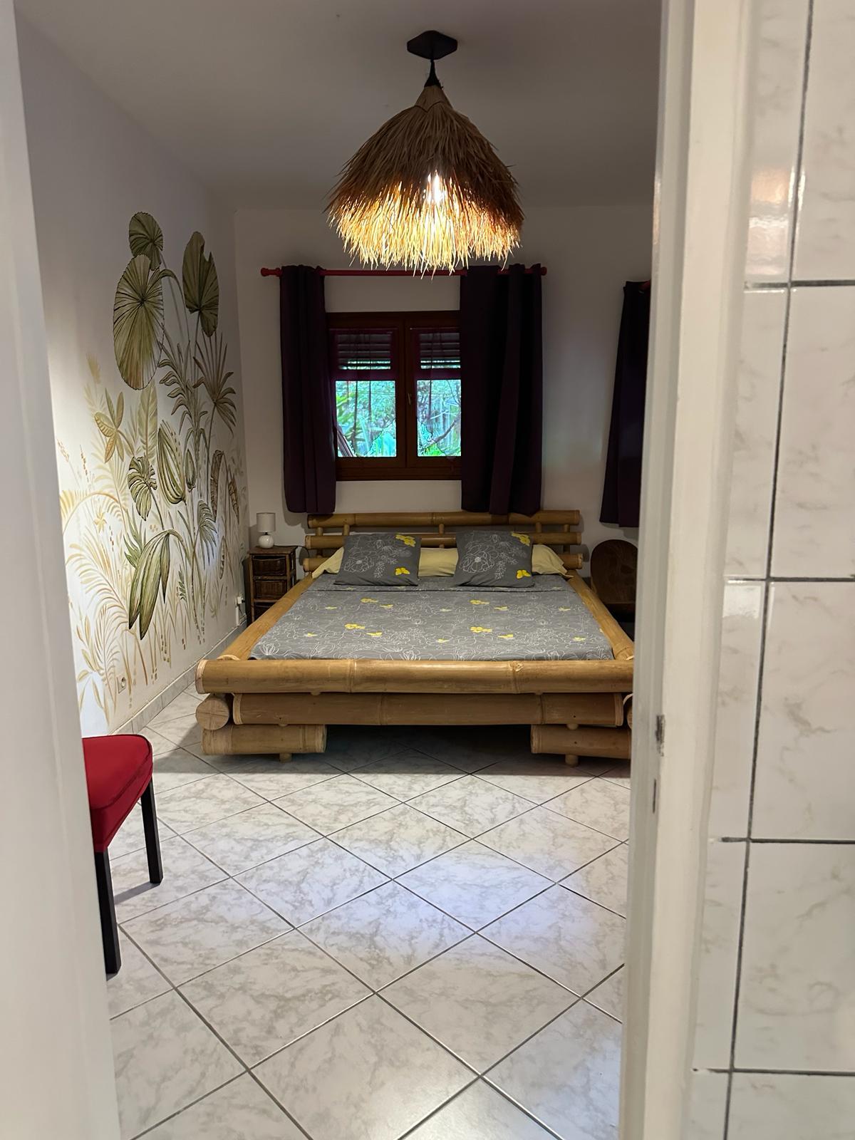 Depuis la salle de bain